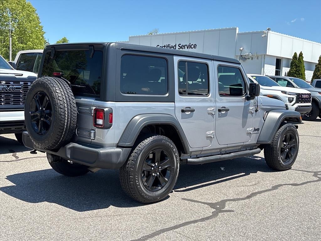 2021 Jeep Wrangler Unlimited — side profile view