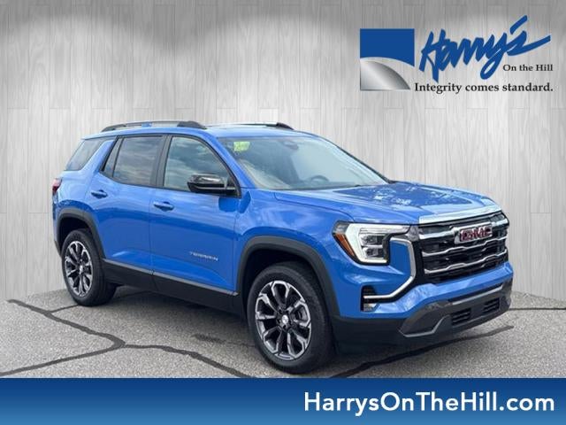 2026 GMC Terrain Elevation in Rapids Metallic — front three-quarter view