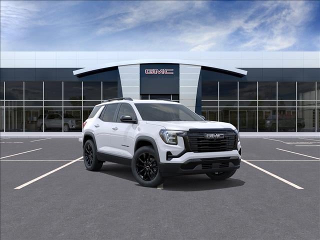 2026 GMC Terrain Elevation in Summit White — front three-quarter view