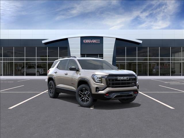 2026 GMC Terrain AT4 in Riverstone Metallic — front three-quarter view