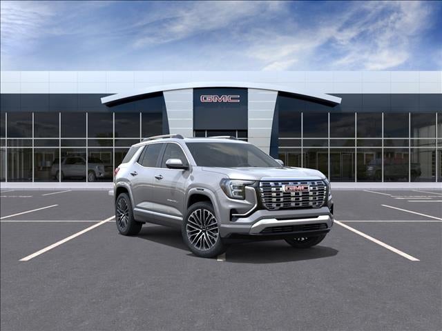 2026 GMC Terrain Denali in Sterling Metallic — front three-quarter view