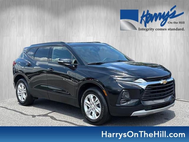 2022 Chevrolet Blazer 2LT in Black — front three-quarter view